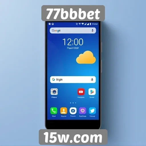 Interface do 77bbbet é otimizada para dispositivos móveis